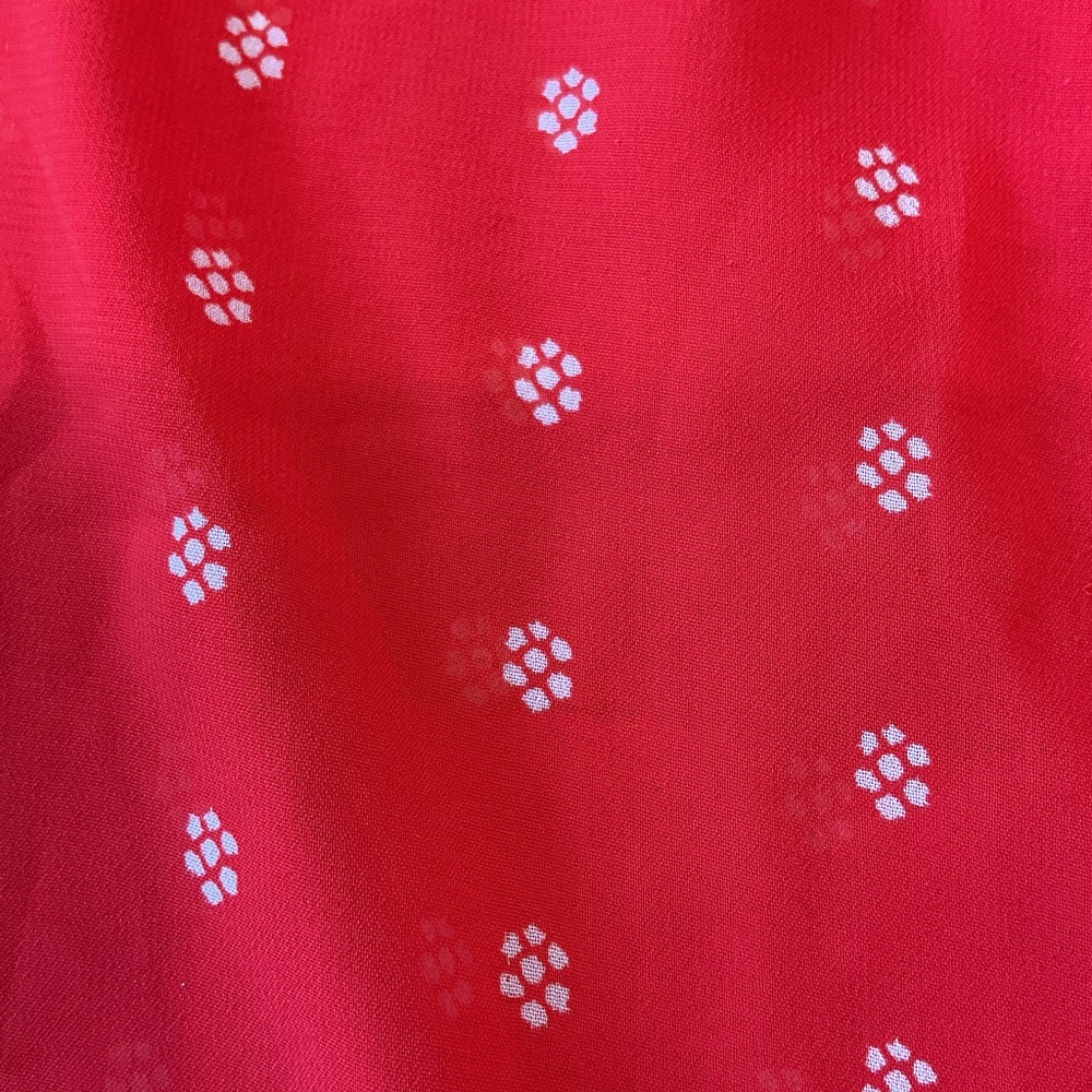 Old Navy Vibrant Red Sheer Blouse - Picture 5 of 5